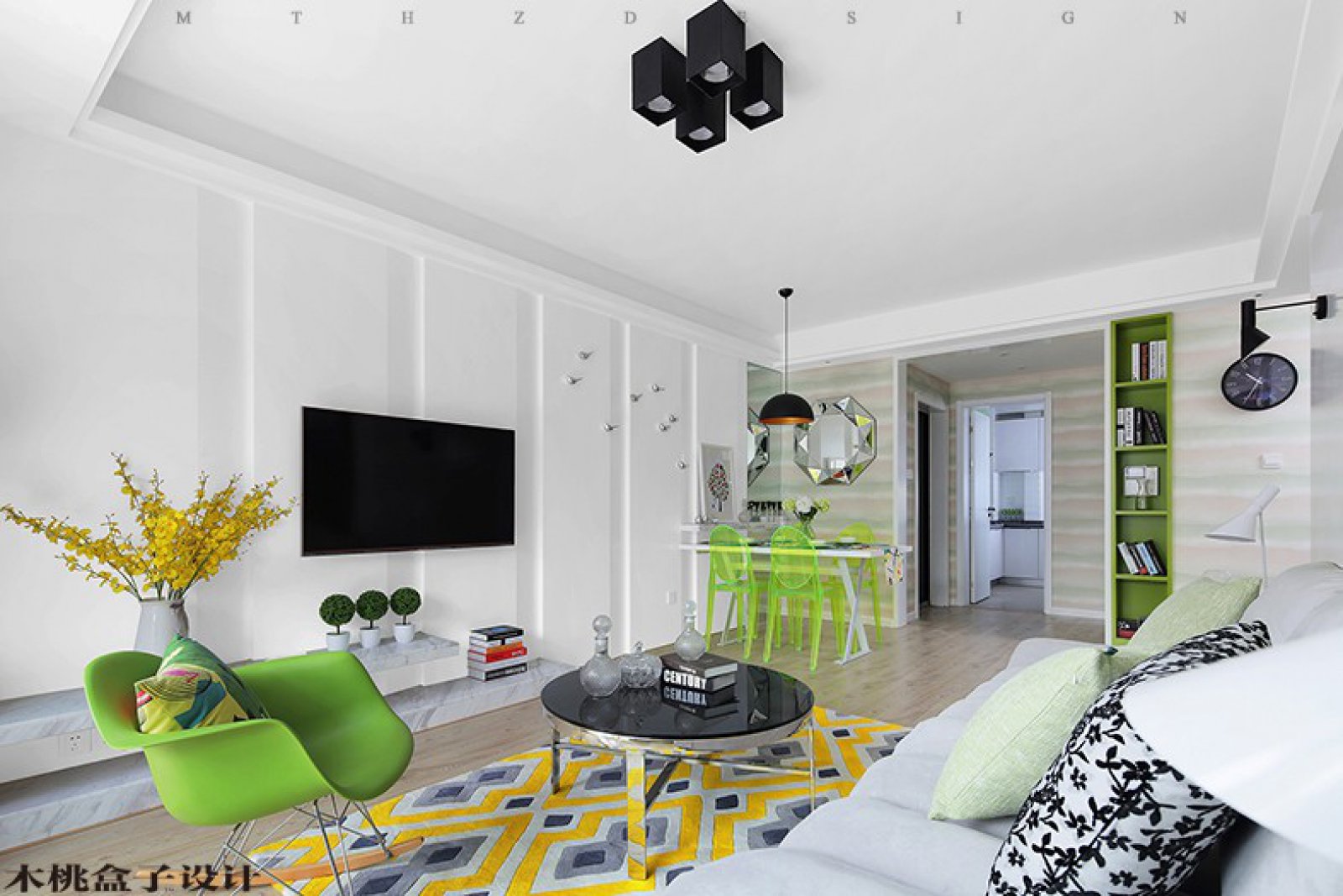 95㎡南京世纪东山住宅设计-7