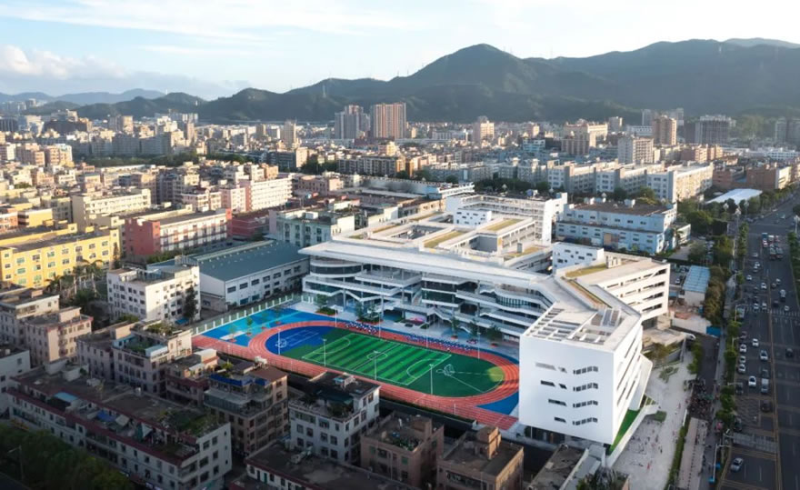 深圳市龙华区第二外国语学校丨中国深圳丨GND杰地景观-4