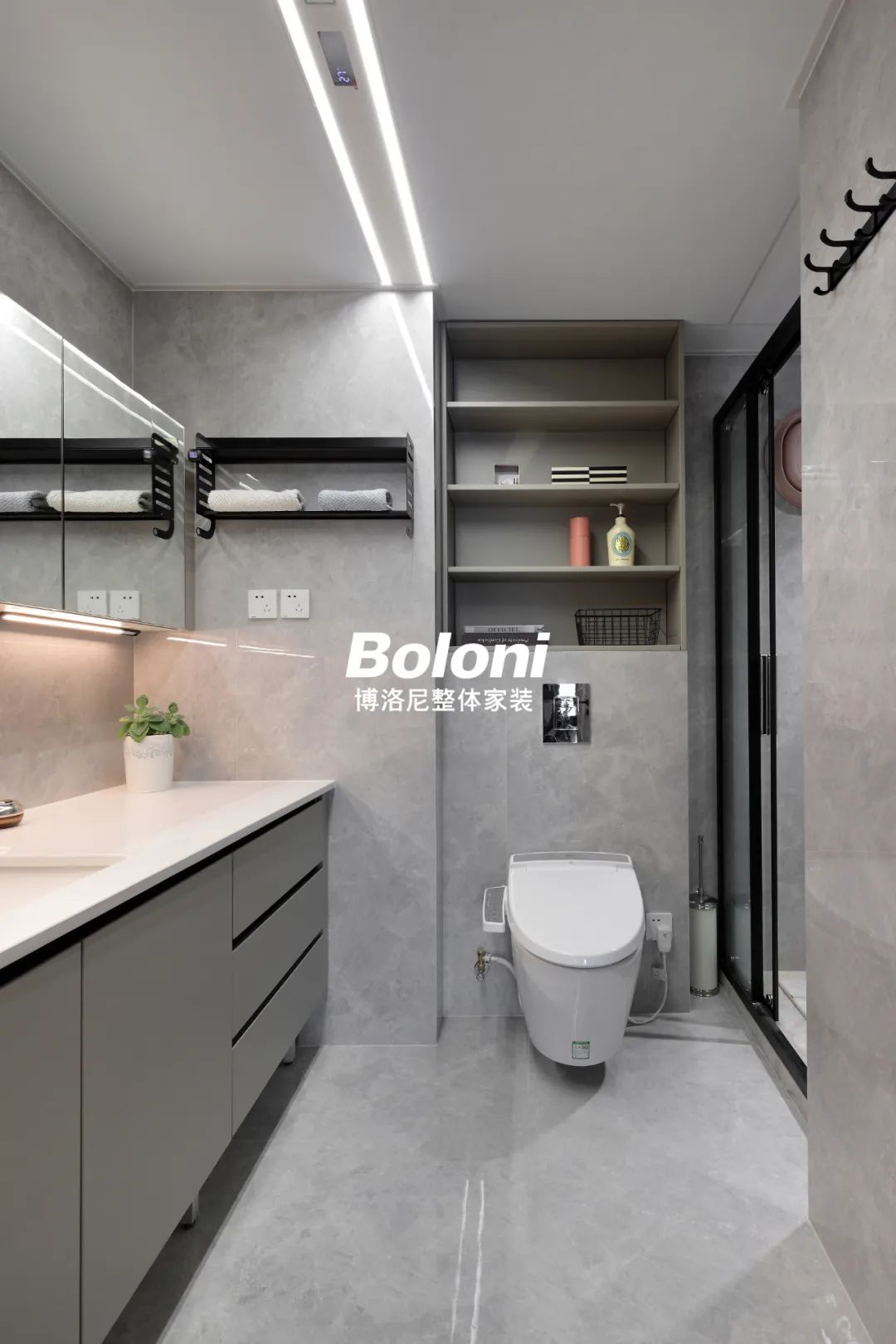 苹果社区现代轻奢家居设计丨杨庆华-60