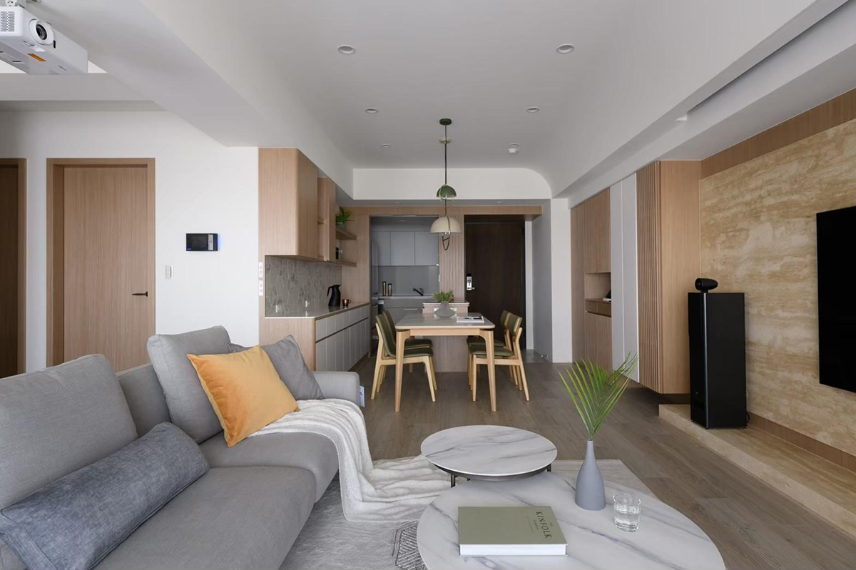 家装设计案例鉴赏——日系清新无印风简约小窝-4