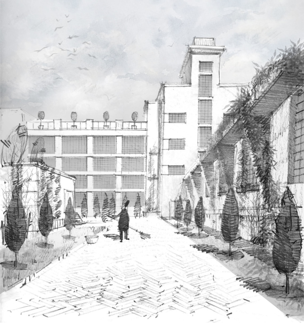 改造“Красное знамя”纺织厂为多功能综合体及庭院规划丨Липгарт Архитектс,ХВОЯ-49