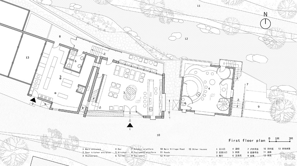 奉化栖霞坑发电站改造的溪边餐厅丨中国宁波丨尌林建筑设计事务所-106