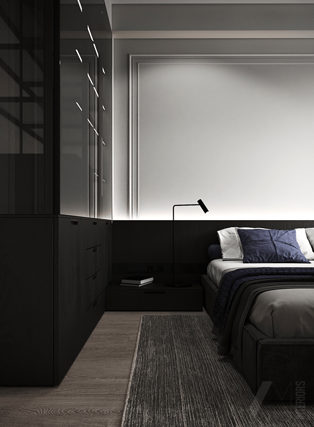 复古色调公寓设计丨意大利室内设计师 Valeria Mahu-28