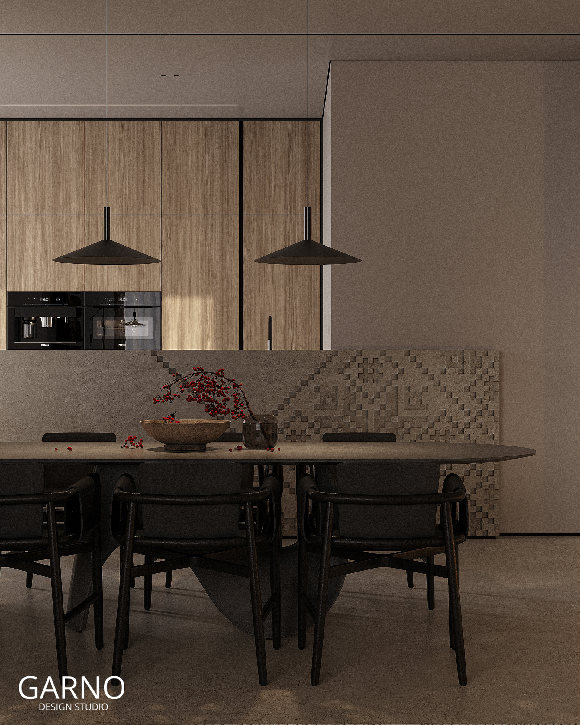 乌克兰基辅室内设计项目丨GARNO DESIGN STUDIO-23