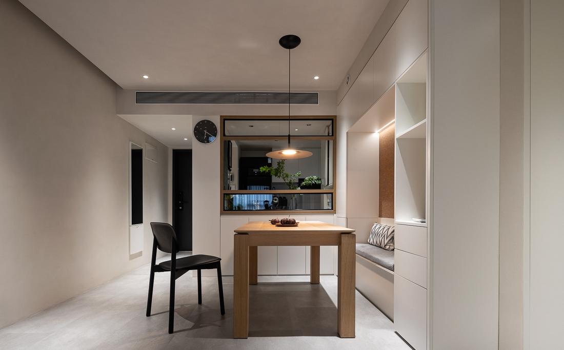 82㎡三口之家的半开放式冥想空间设计-26