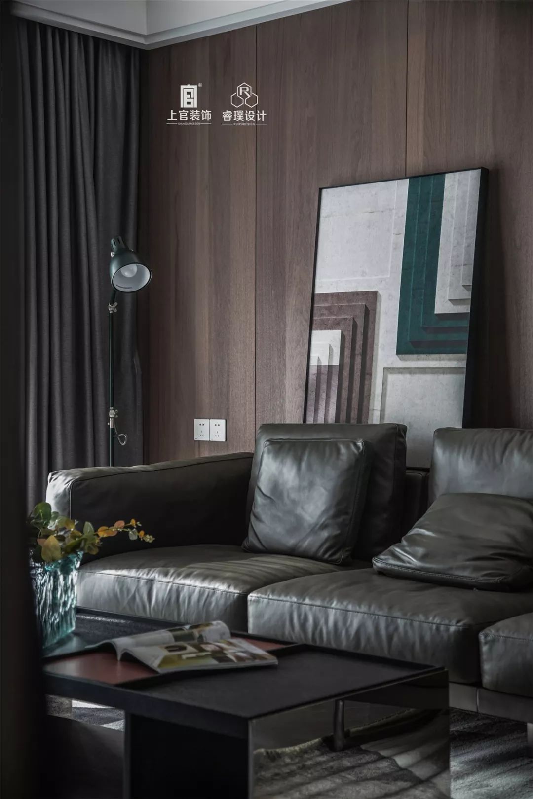 现代简约星河国际平层,卡布奇诺般的空间魅力-3