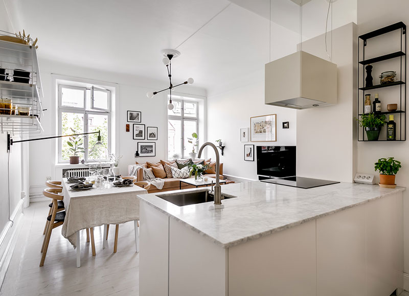 斯德哥尔摩 61 平米简约绿意公寓-8