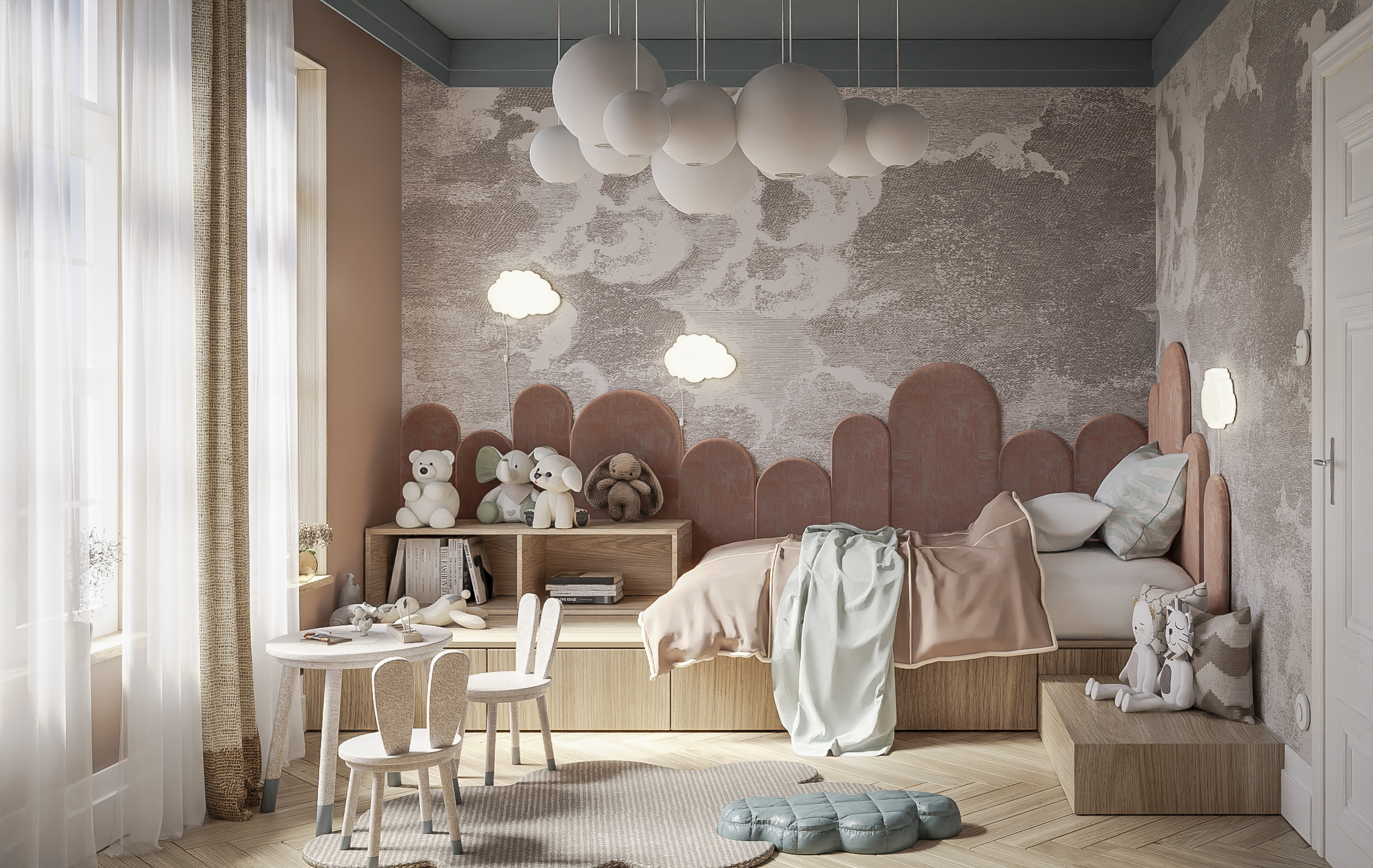 九霄静修处（注：Cloud Nine有九重天；极乐心境之意，Retreat有静修处；休养所之意，结合起来这样翻译较为合适，但具体还需结合语境） -2