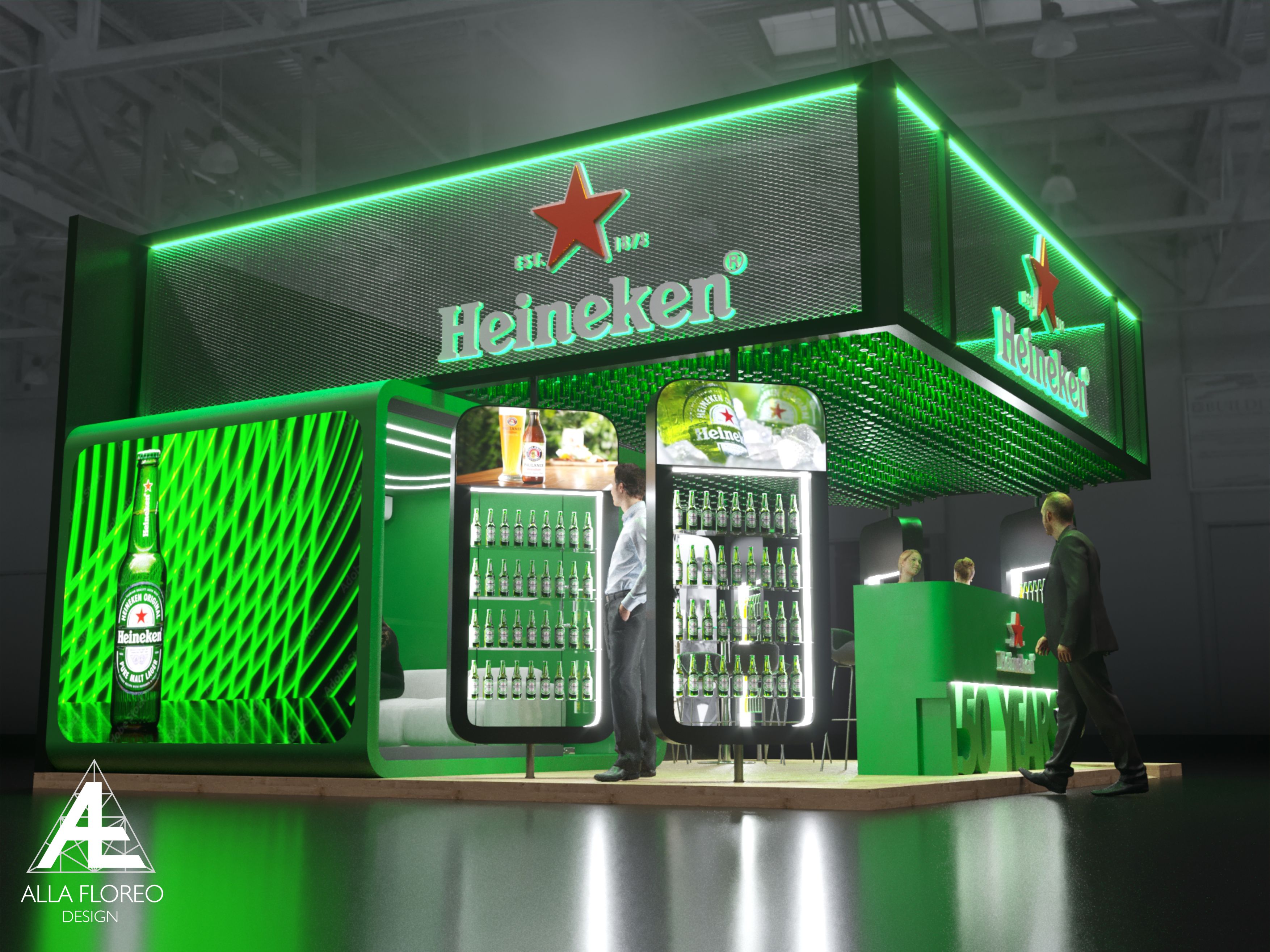 Heineken Stand TFWA Asia 2023-5