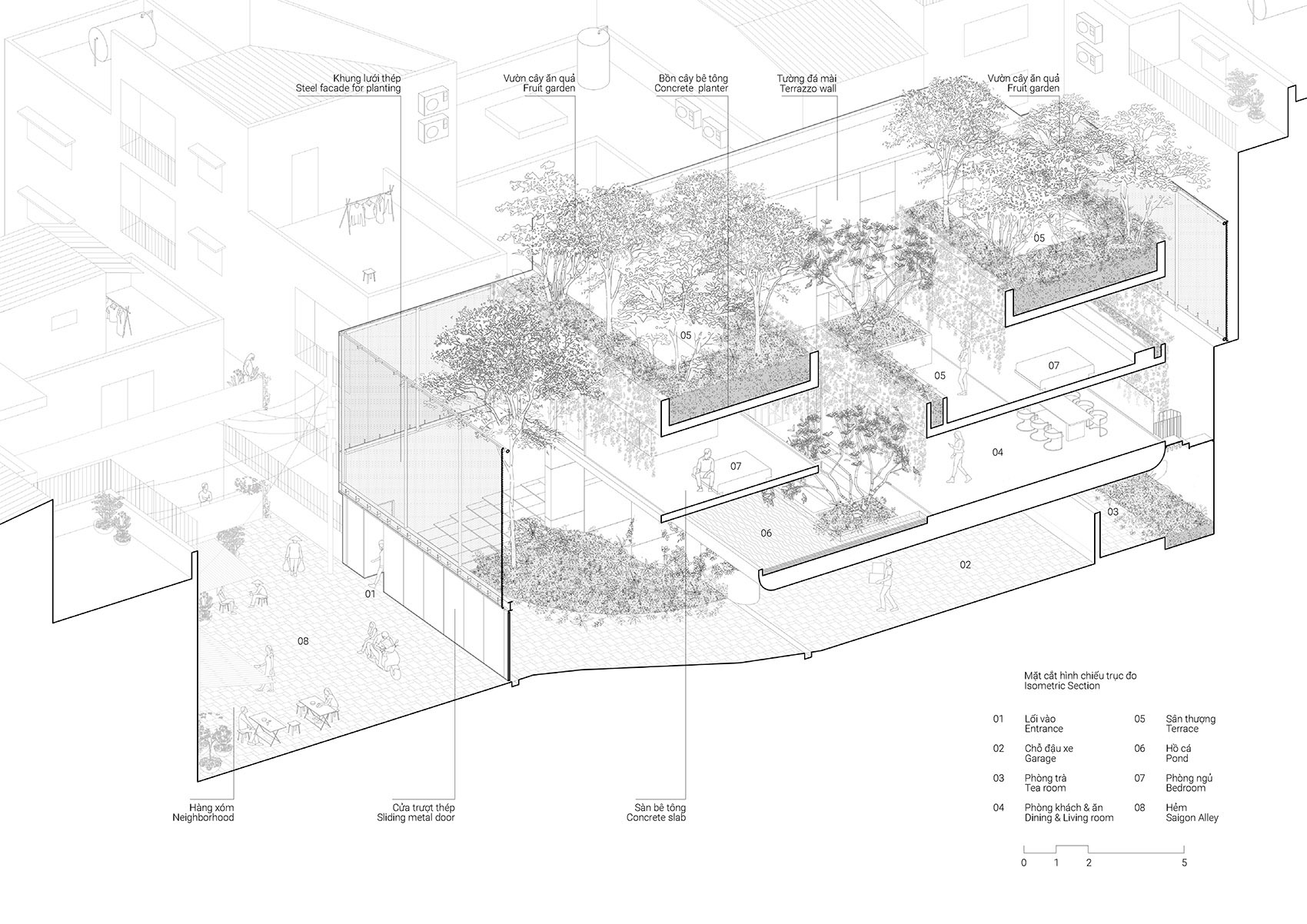 Tan Dinh 别墅丨越南胡志明市丨MIA Design Studio-51