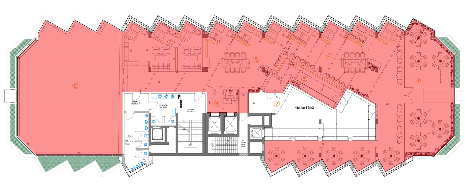 Sheraton Hotel 餐厅丨越南丨Vo Huu Linh Architects-6