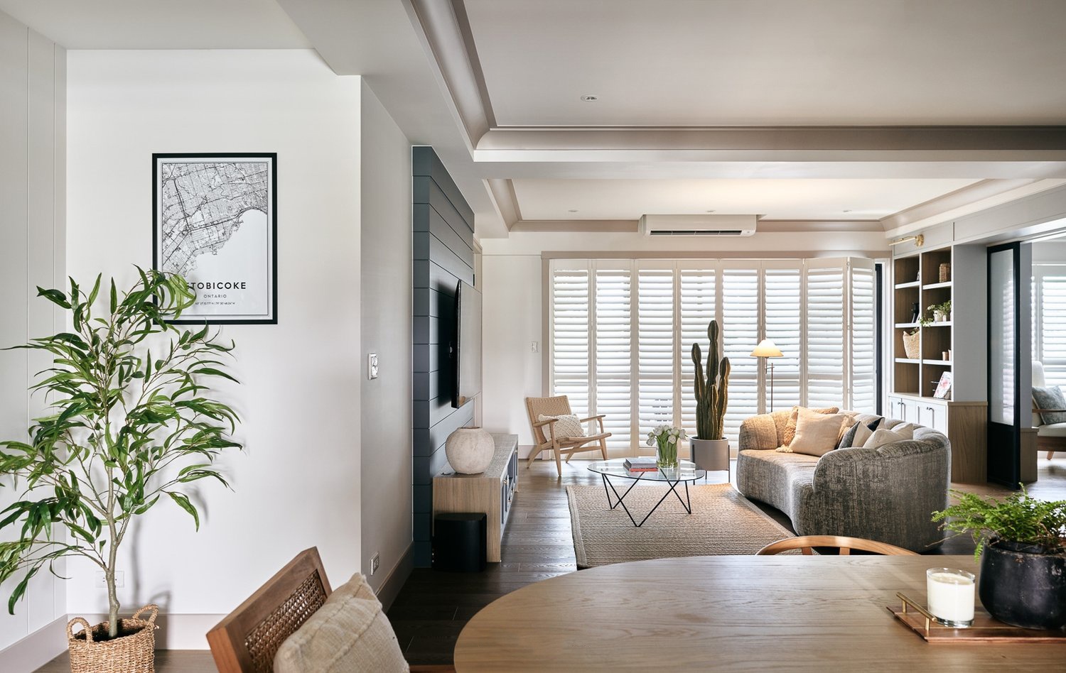 美式平层丨朗禾空间设计-11