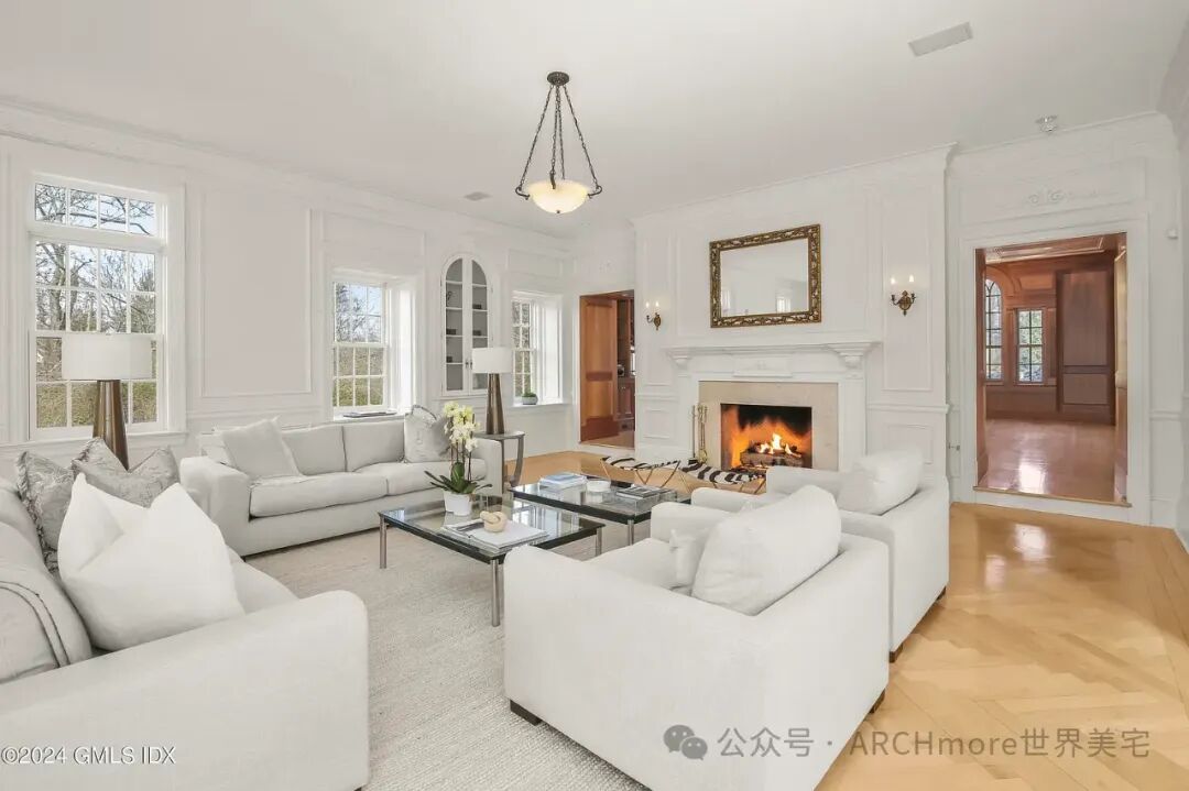 经典的康涅狄格庄园|中格林威治私人定制设计-17