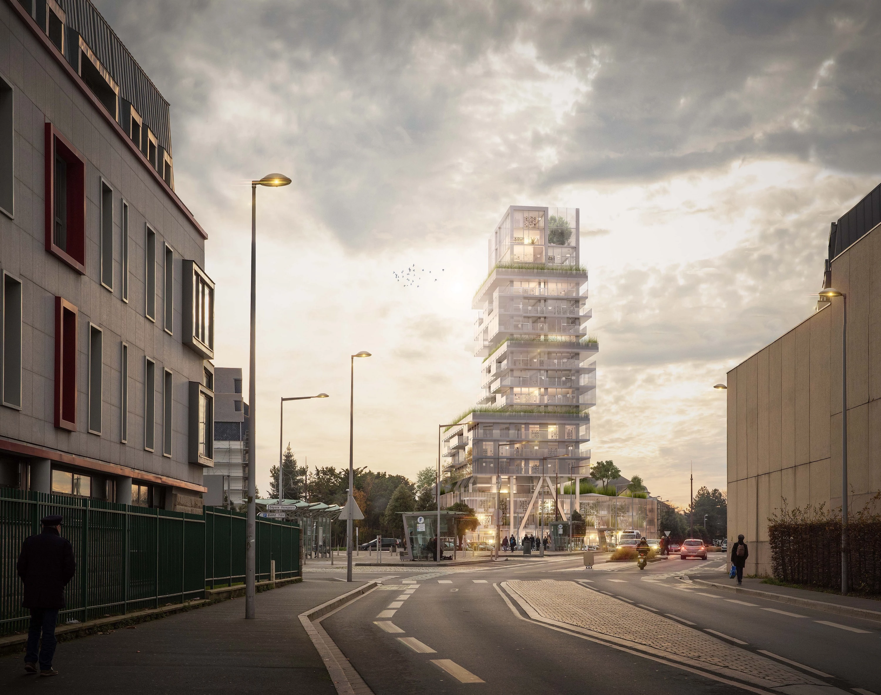 法国圣马洛市地标建筑“信号灯”大厦-18