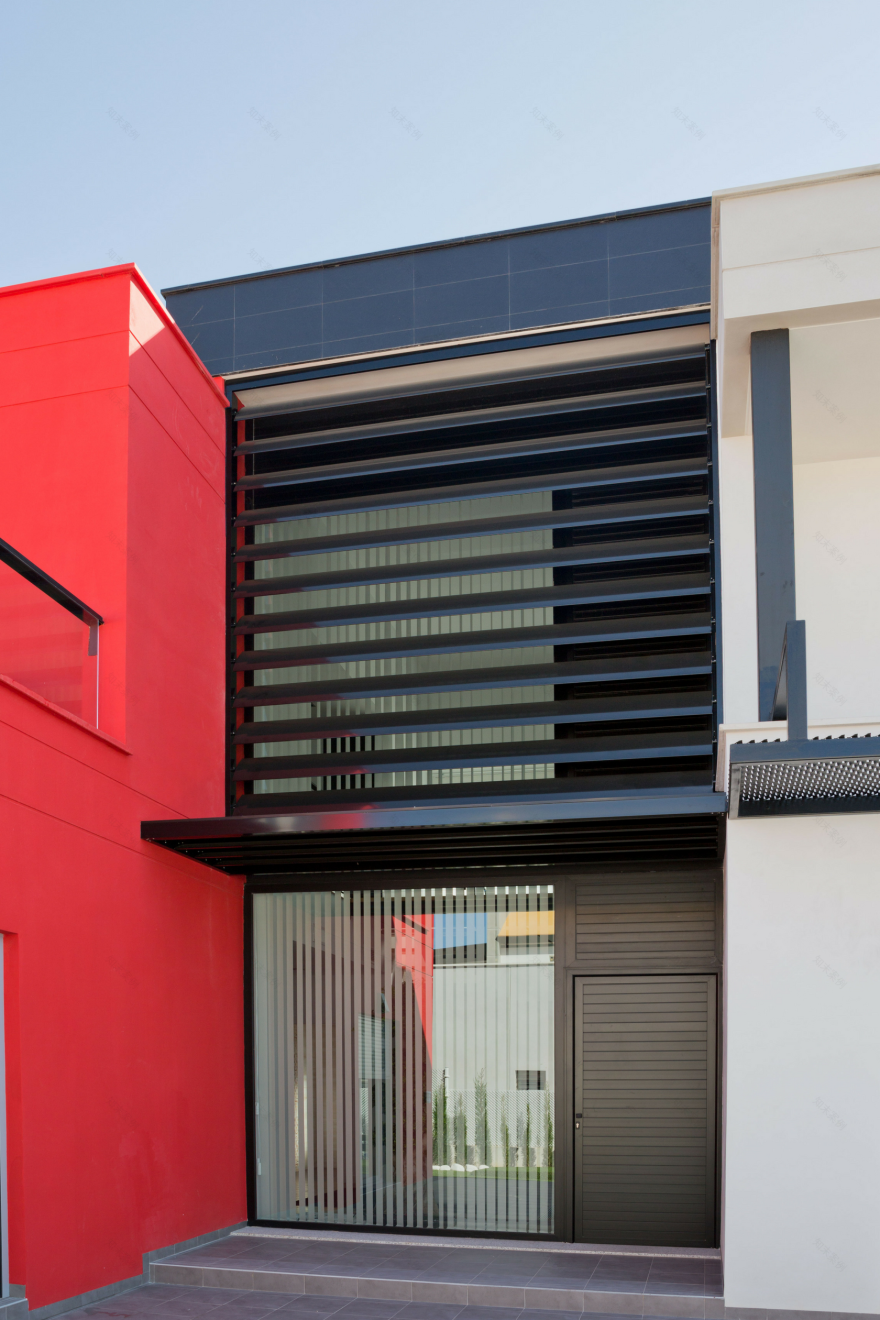 louvers installed in a modern house-9