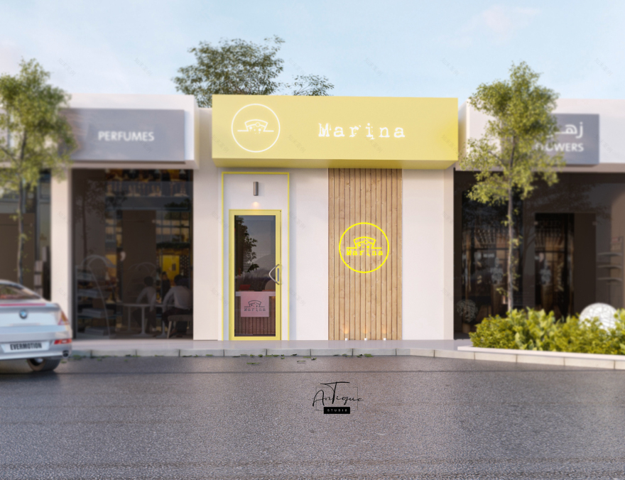 MARINA(披萨店)丨ANTIQUE Studios-14