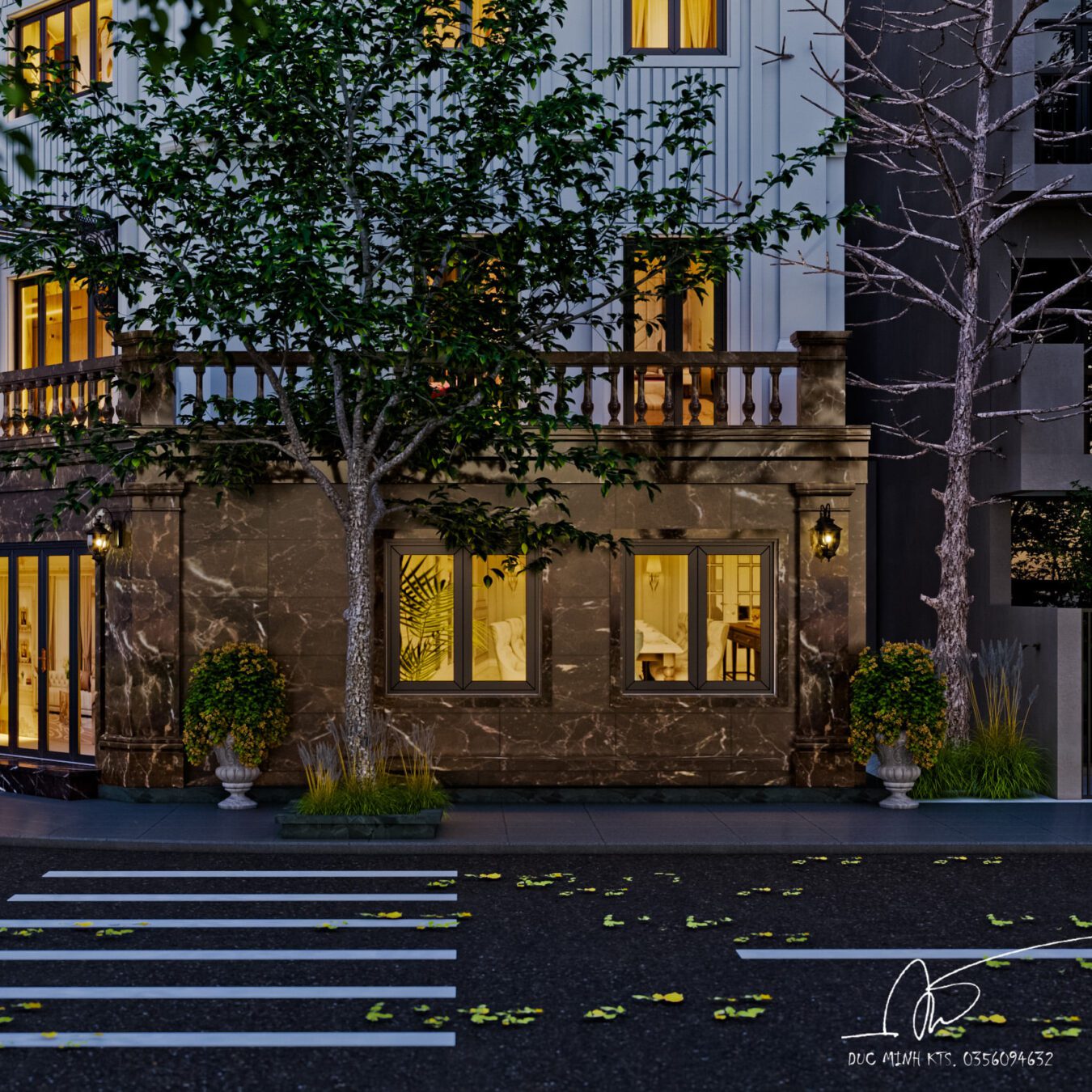 免费的SketchUp房屋外部模型丨Do Duc Minh-5