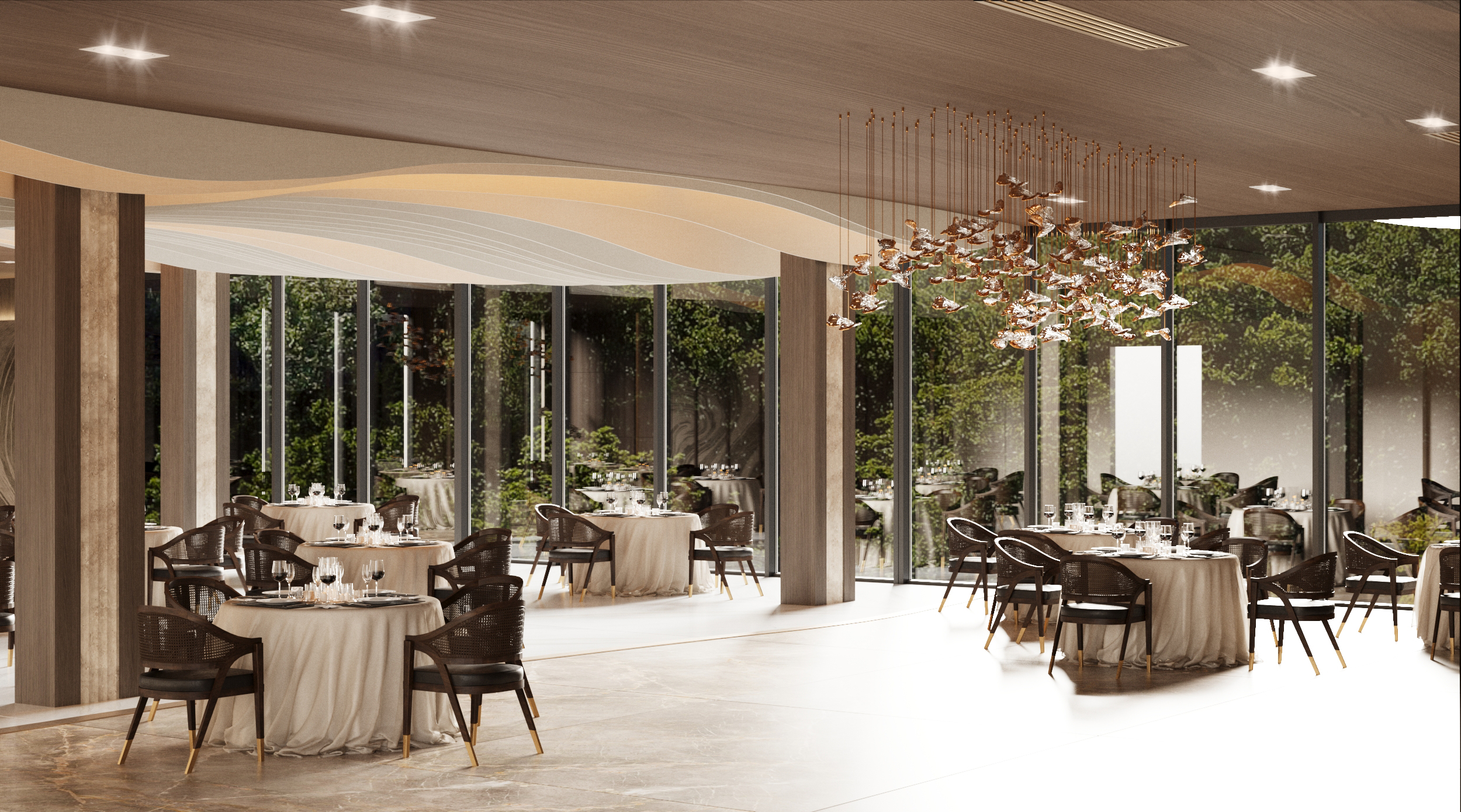 Hotel Reception & Restaurant室内设计-14