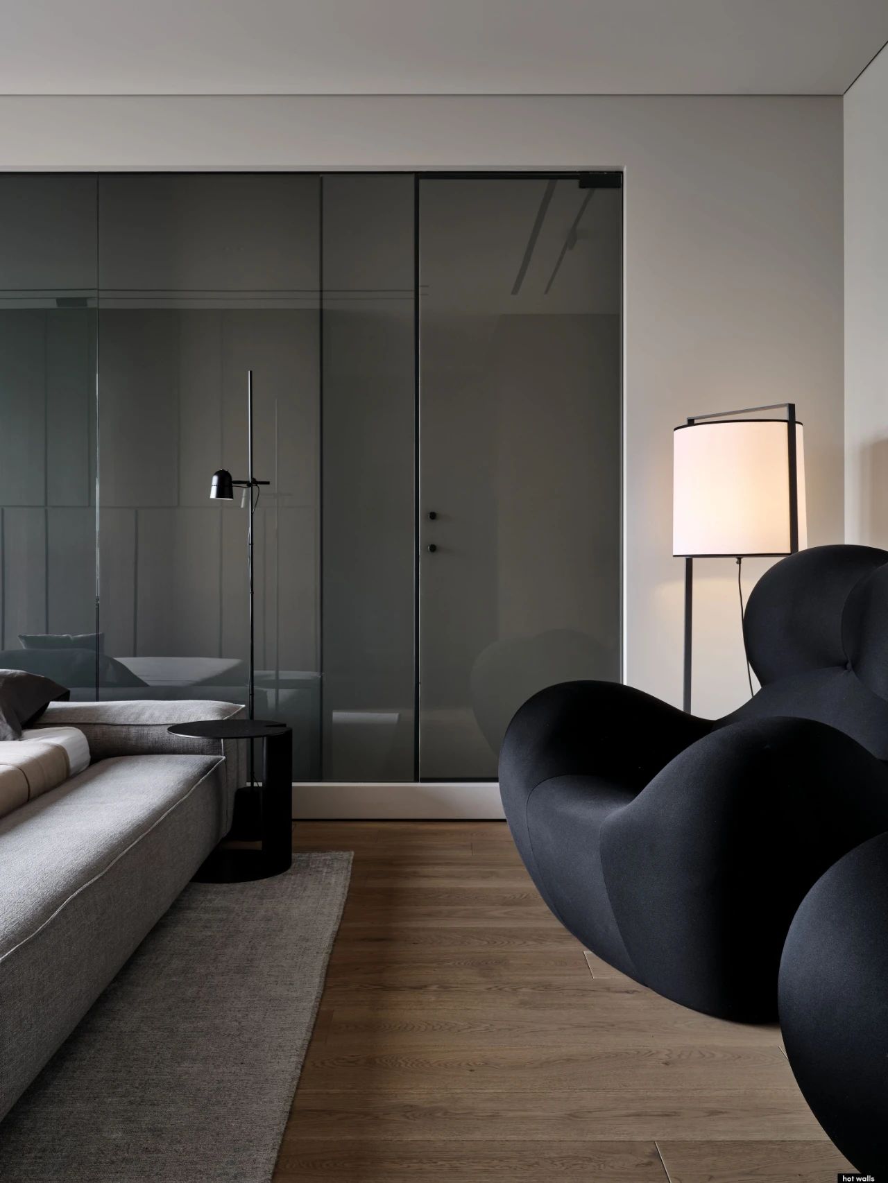 PR140 单身公寓设计丨俄罗斯莫斯科丨HOT WALLS-42