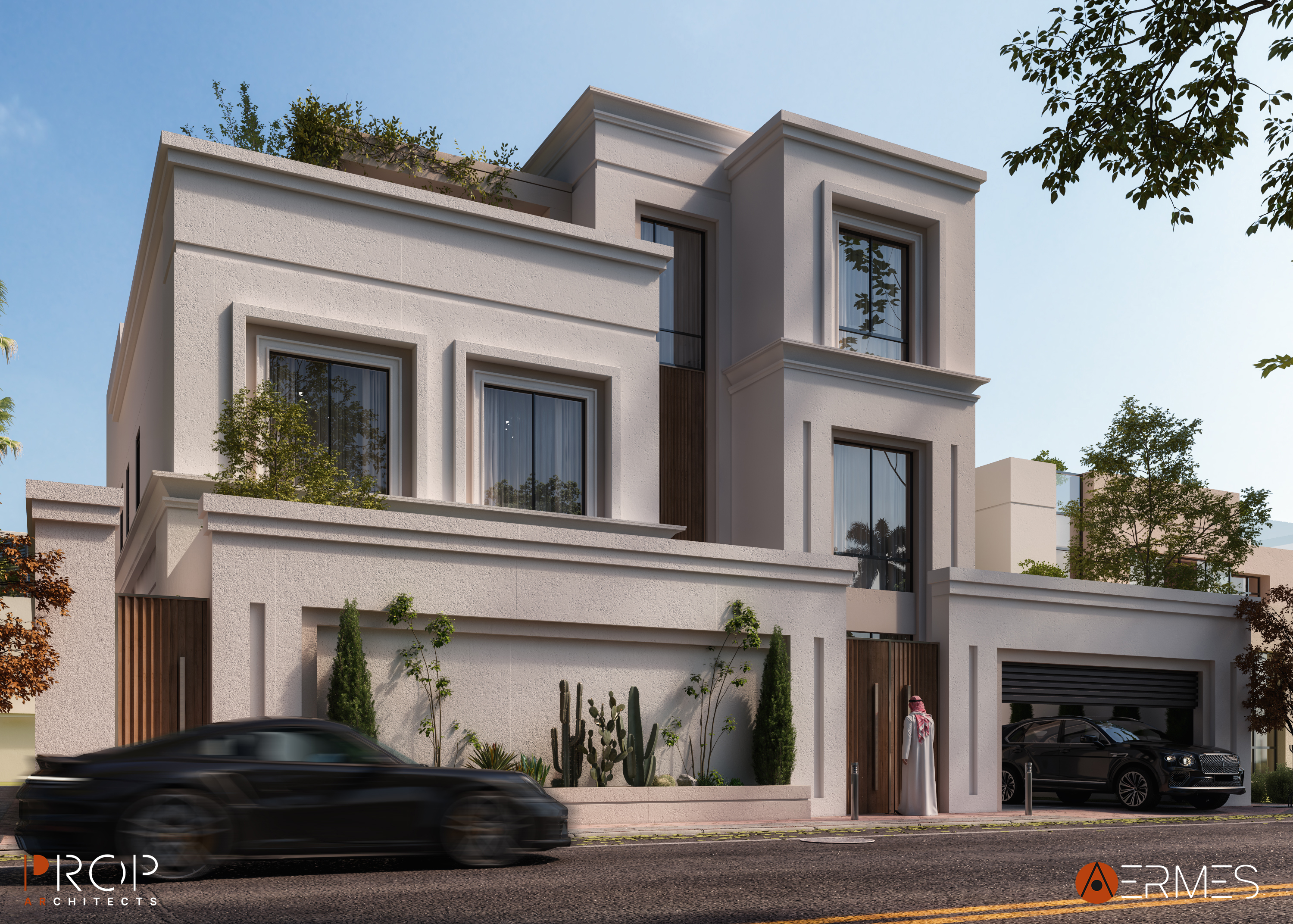 住宅建筑“EXTERIOR”外观设计丨沙特阿拉伯吉赞丨PROP&AERMES ARCHITECTS-6