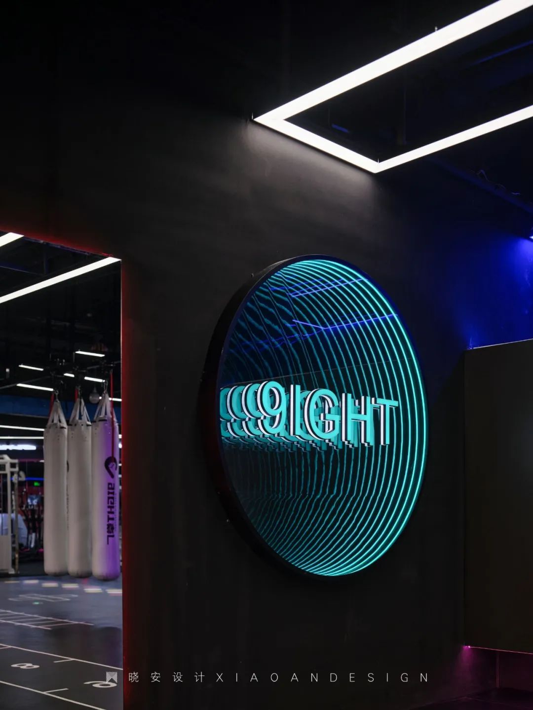 91GHT 健身房 · 运动与艺术的视觉盛宴丨晓安设计-38