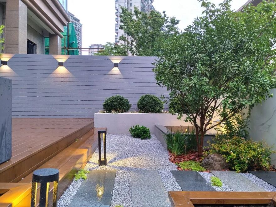 50m²简约花园设计 | 菜园、休闲区、鱼池一应俱全-44