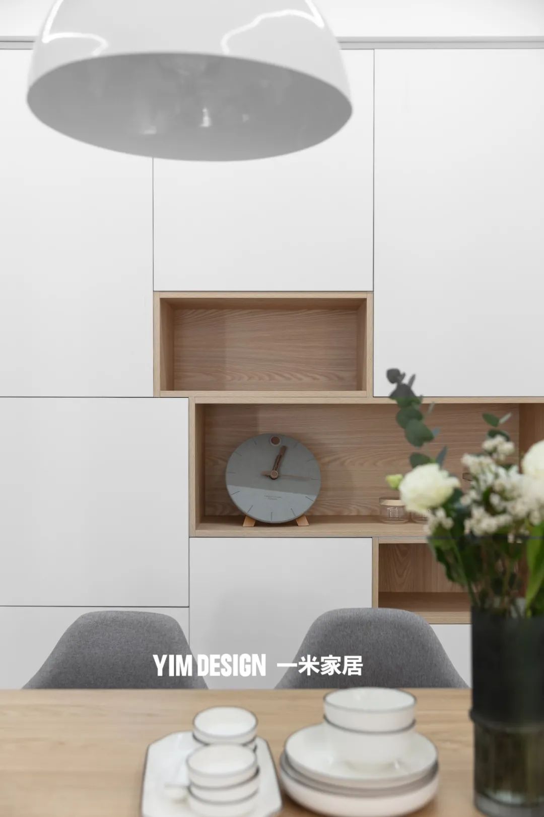 日式混搭风,原木与白的纯净世界丨一米家居-23