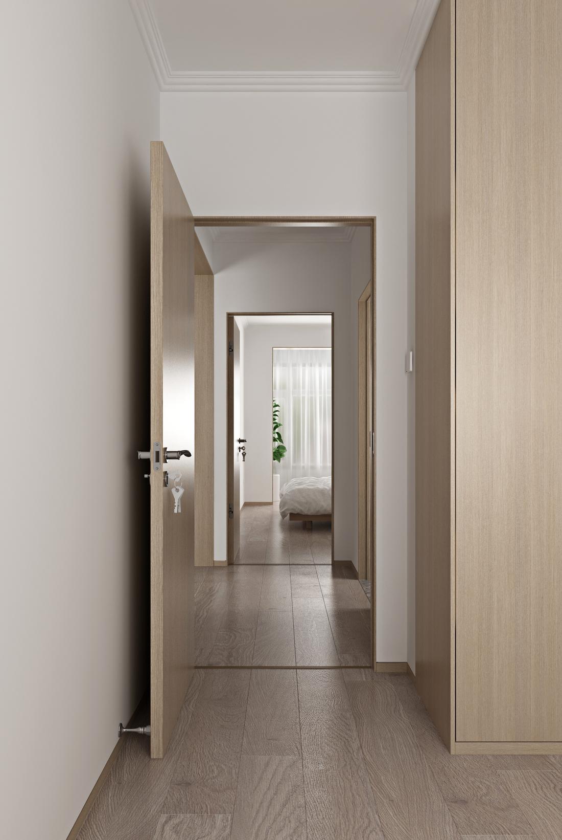 自然温馨的木色家居设计丨中国北京-52