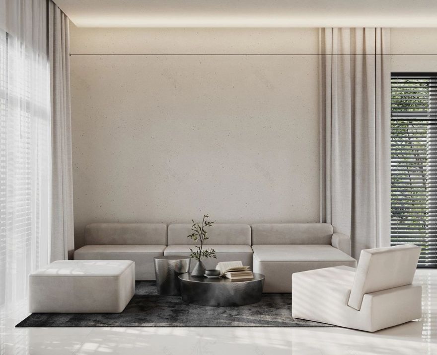 俄罗斯简约优雅公寓设计丨VERITY DESIGN-12