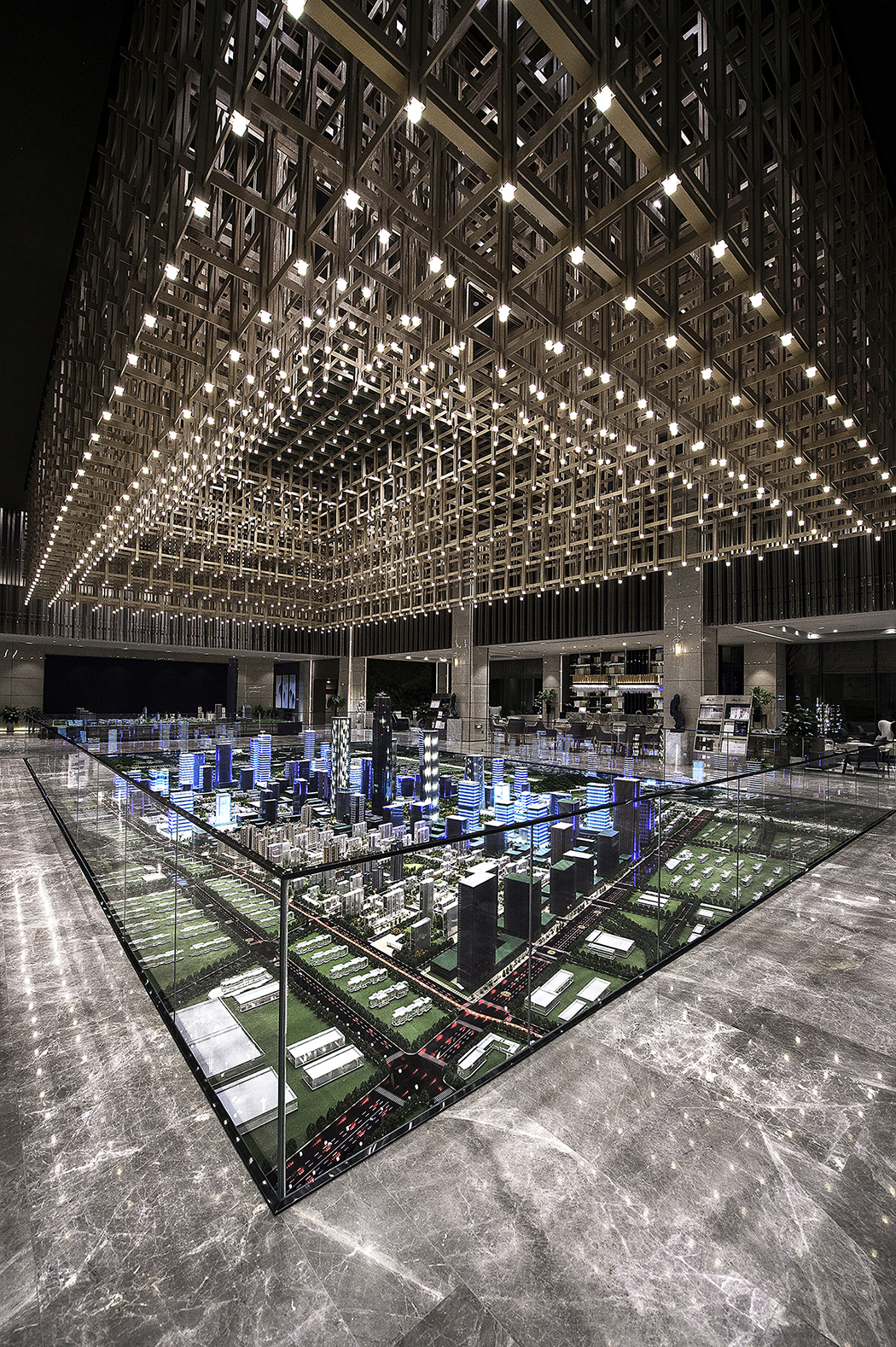 香榭蒂新作丨自然平衡，知识共享时代的智慧办公空间 — 济南绿地国金中心-45