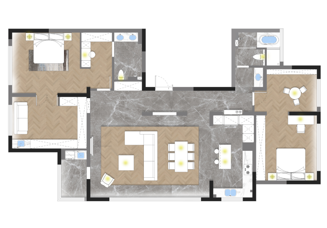 杂志式生活美学,常州 200 平米现代家居设计丨中国常州丨S&N DESIGN-10