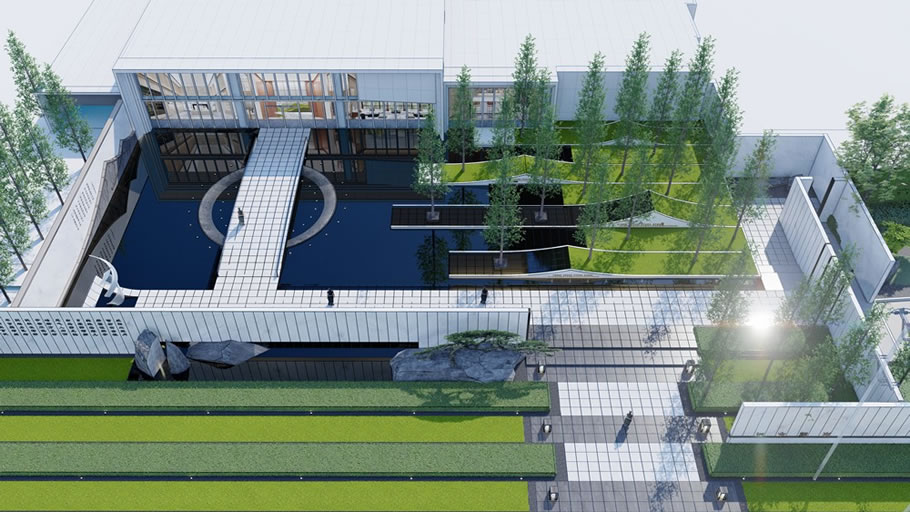 渭水朝阳 · 融传统与现代的生态宜居景观设计丨中国咸阳-67