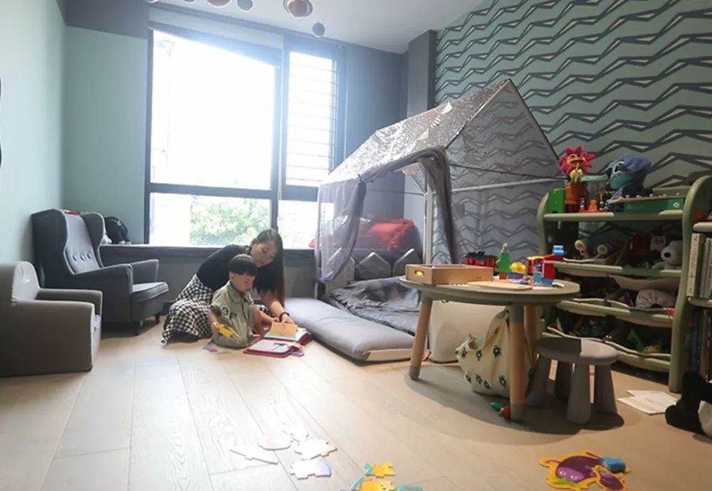 80后辣妈的魔性装修，280㎡摩登现代  韩鸣-41