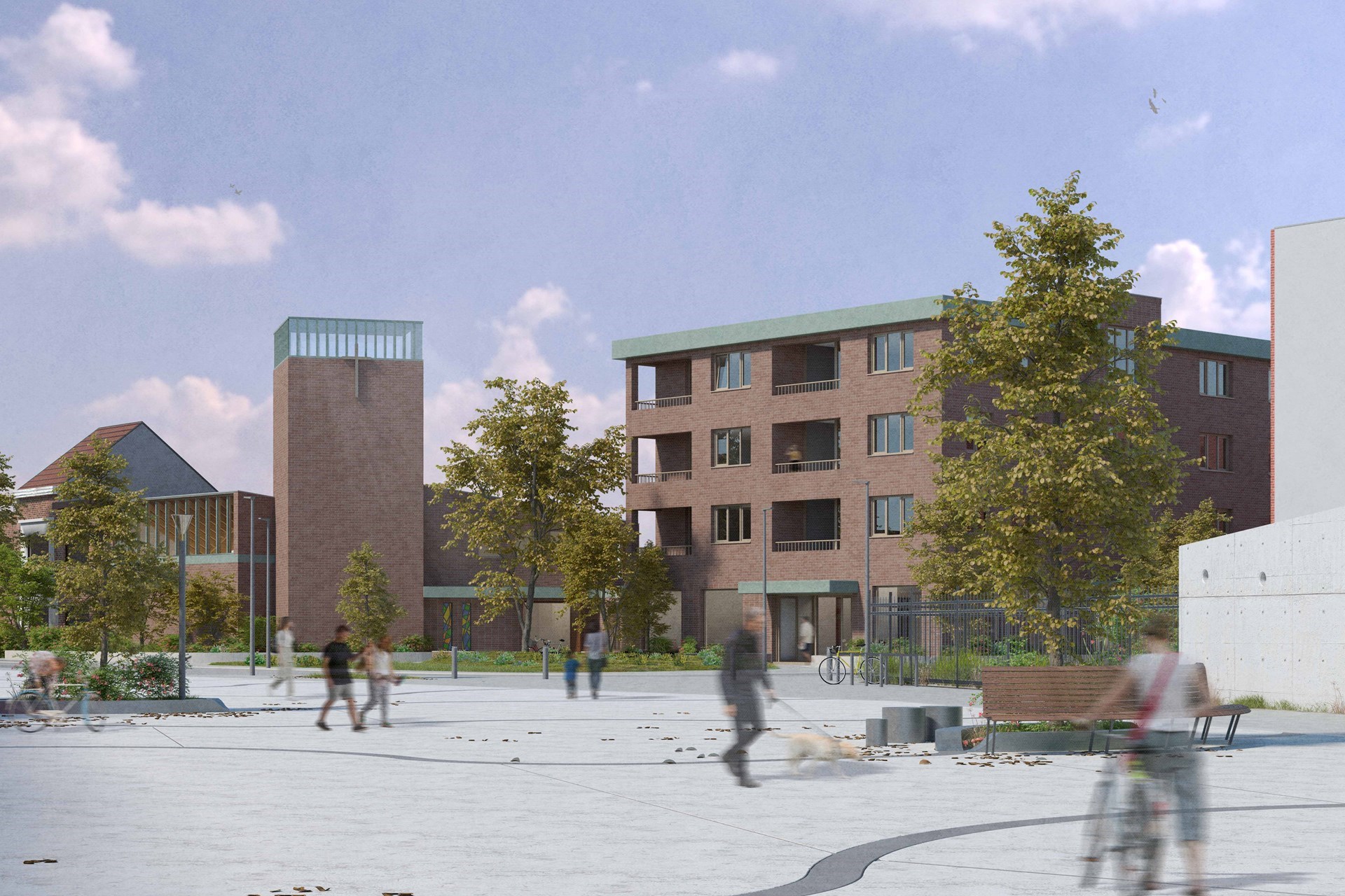 Heilig Sacramentskerk旧址混合新建筑项目-1