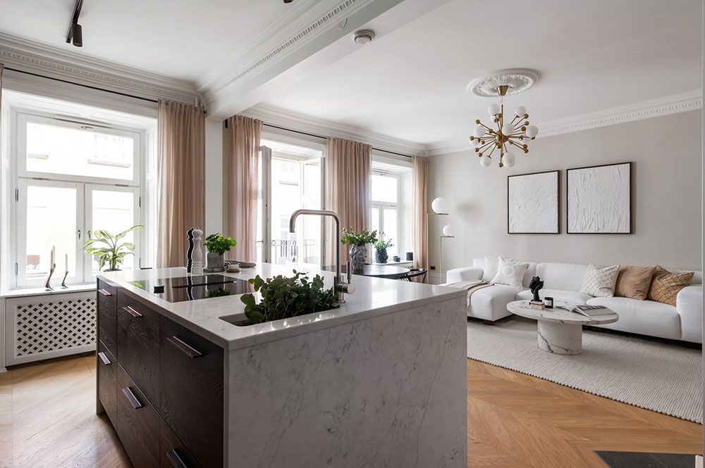 现代 Scandinavian 公寓的优雅设计-11
