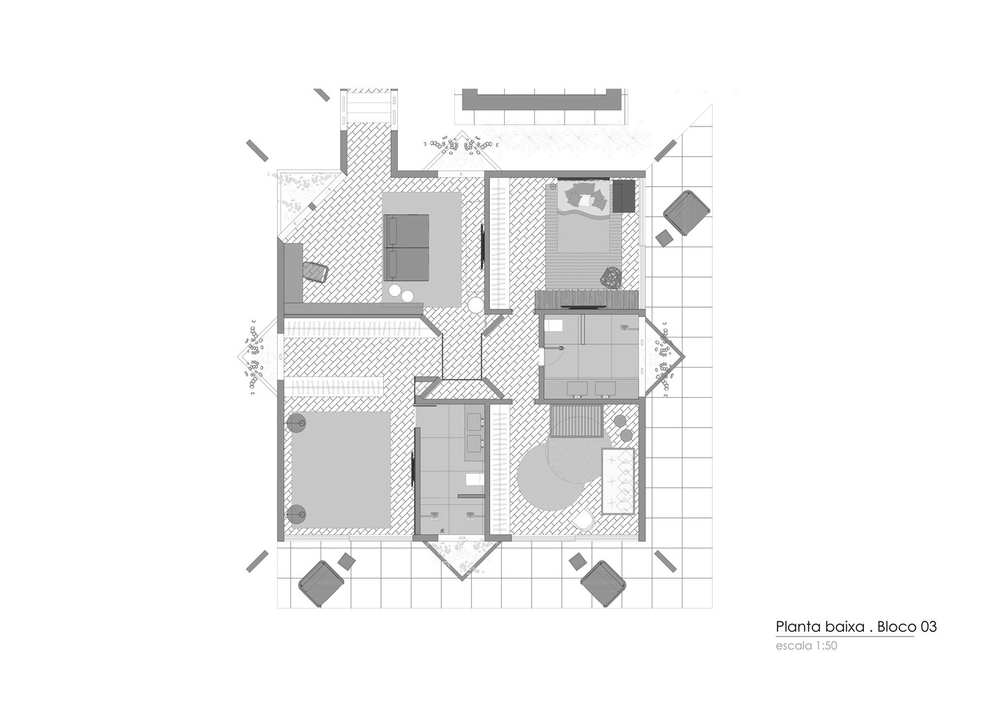 巴西现代主义住宅丨巴西巴西利亚丨Debaixo do Bloco Arquitetura-57