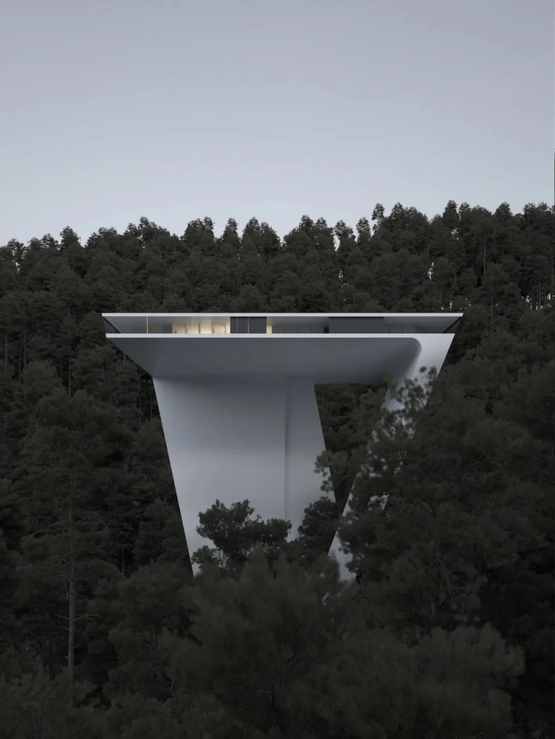 未来主义建筑的奢华幻想丨Roman Vlasov-0