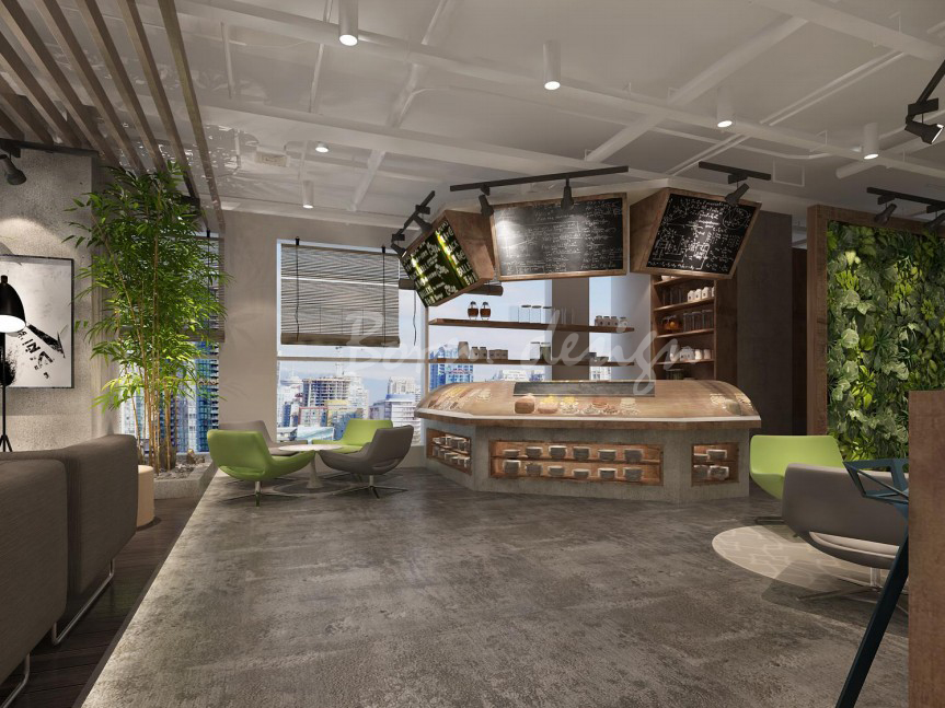 河南电子商务办公室的现代工业风设计-7