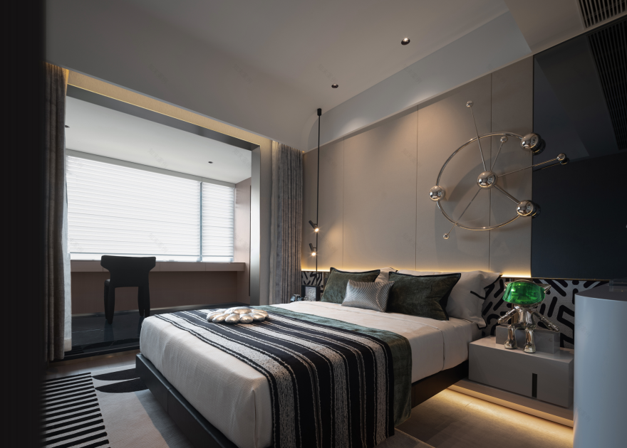 湖南郴州北湖名著样板房丨中国郴州丨深圳 GNU 金秋设计-28