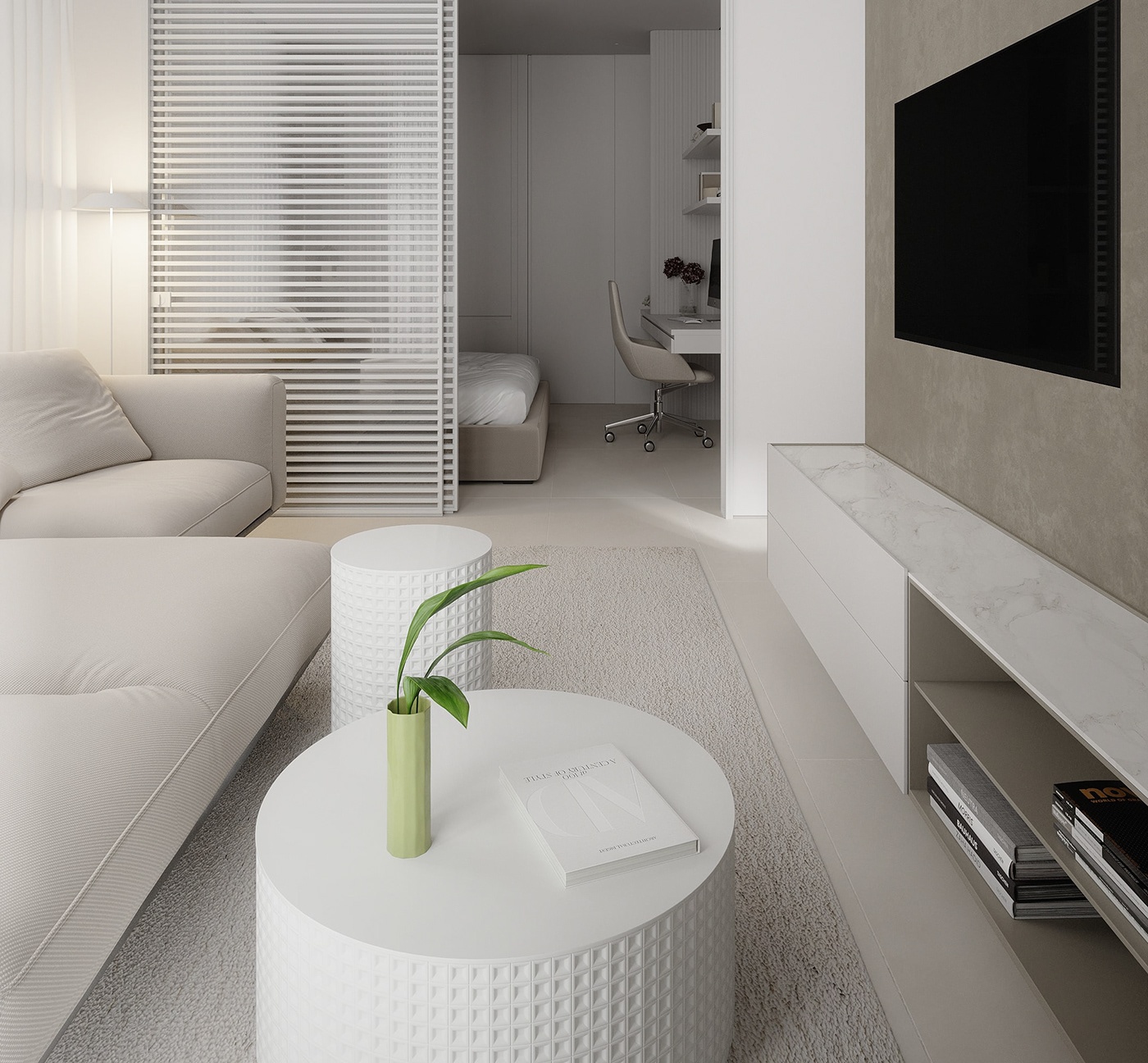 舒适简约现代空间设计丨俄罗斯莫斯科-8