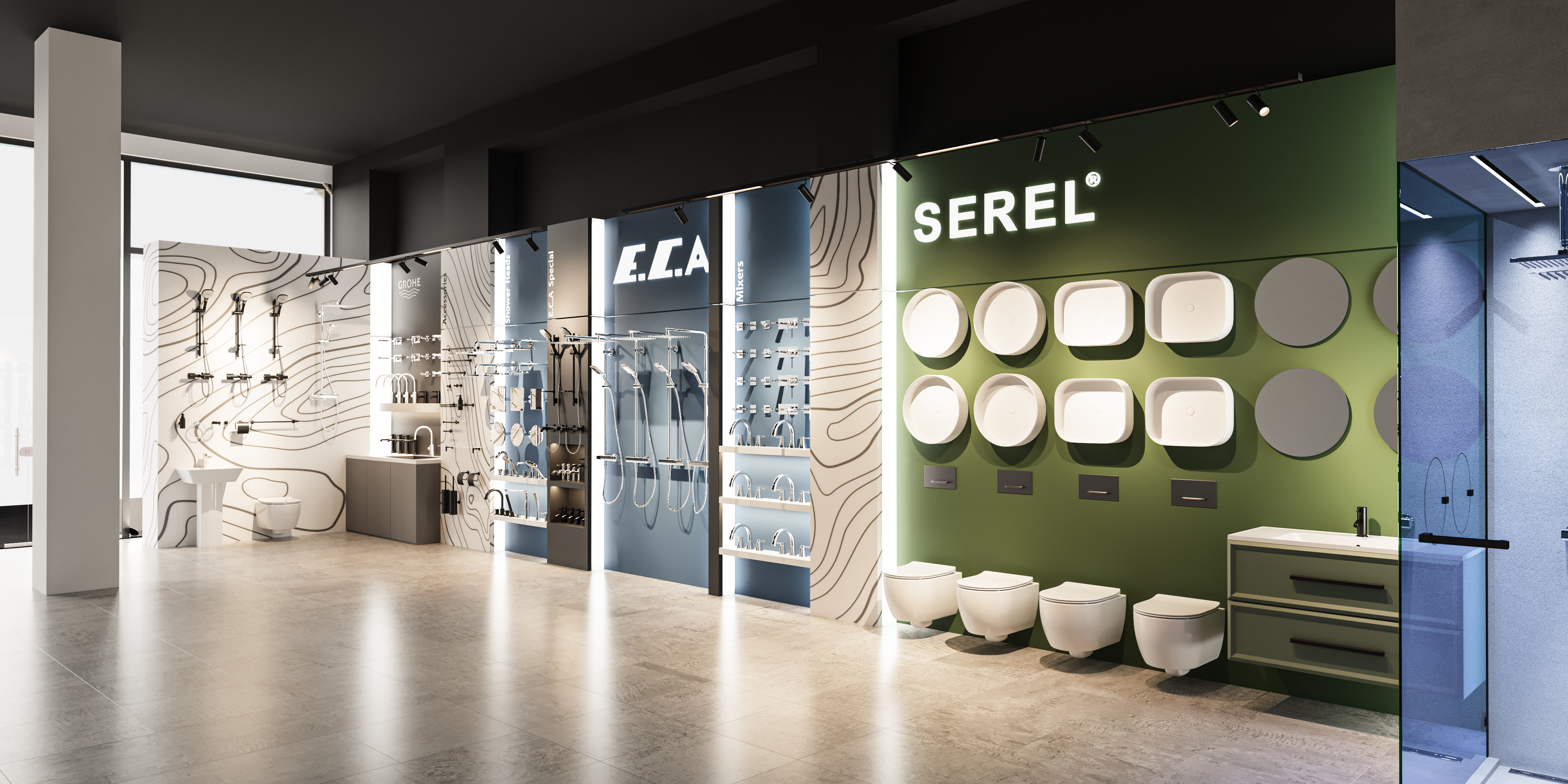 Retail Design For ECA-3