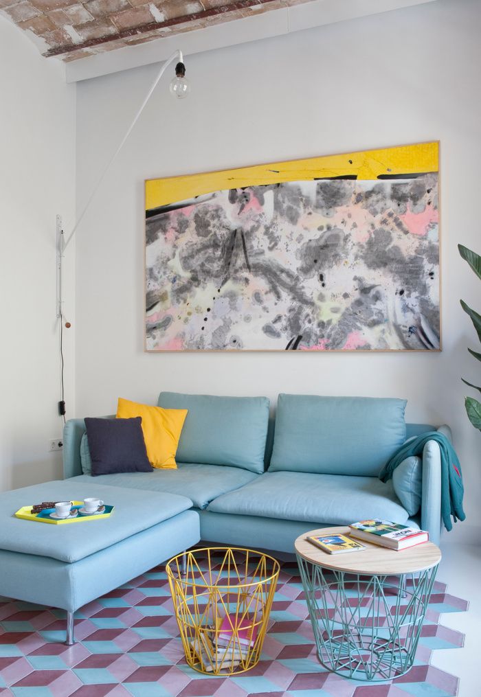 巴塞罗那历史建筑内的新艺术风格公寓丨西班牙巴塞罗那-11