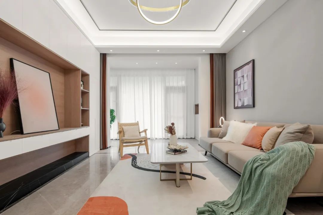 实景 | 142㎡现代自然主义风格，把家轻轻置于大自然之中-12