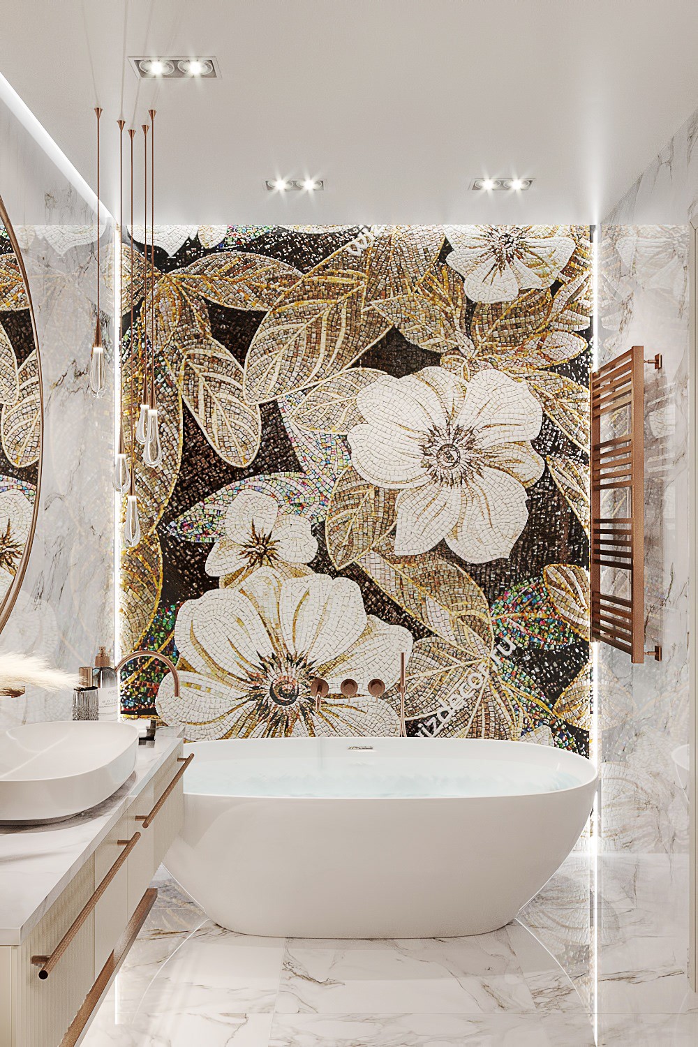 160平 现代混搭风格-19