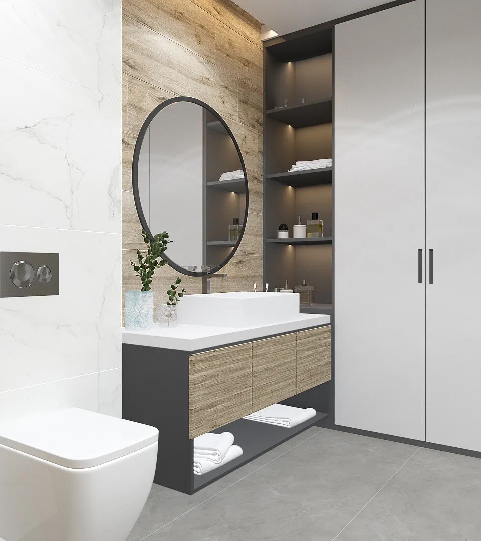 现代简约风的木质公寓丨Taras Belik-48