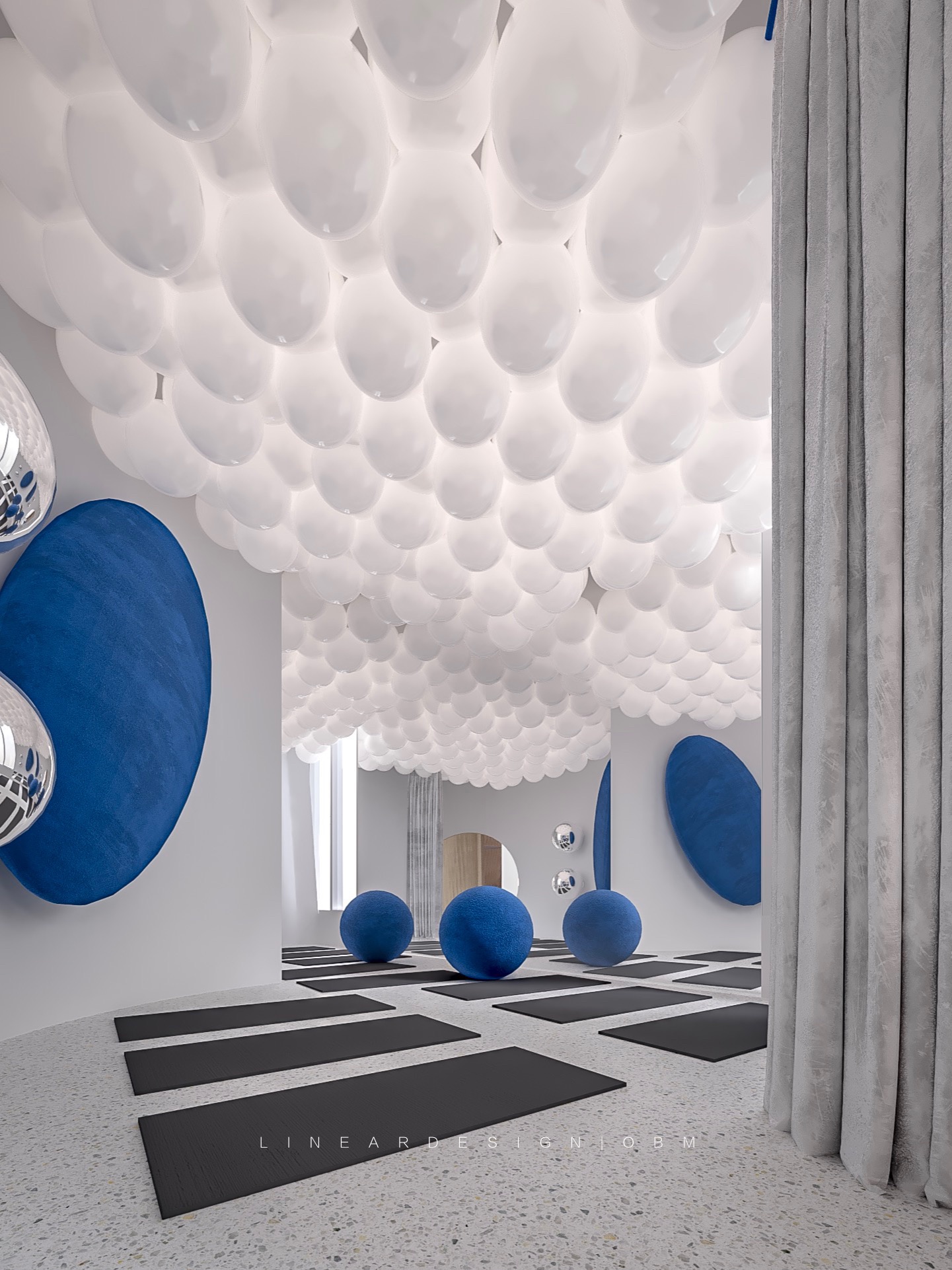 OBM 亲子培训中心，艺术属性的交互空间设计-12