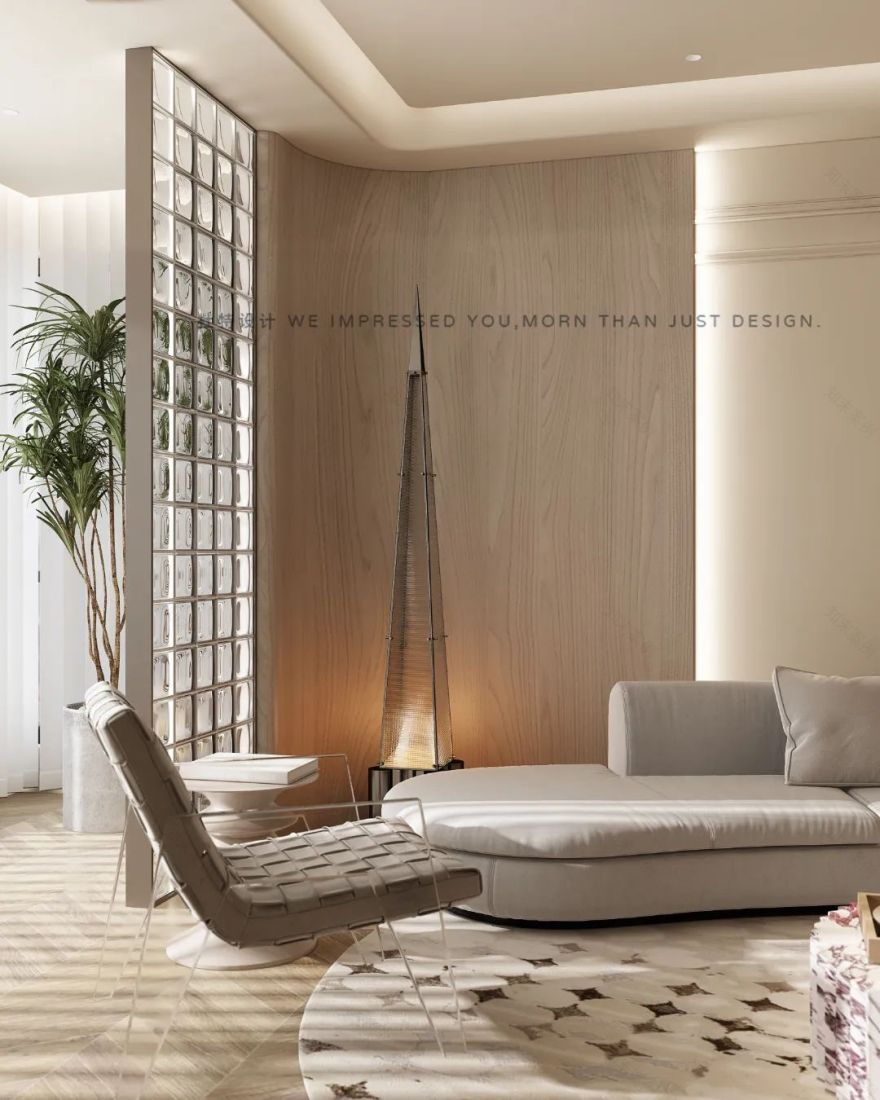 印月小区 88㎡轻法式公寓设计丨TODD 杜特设计-15