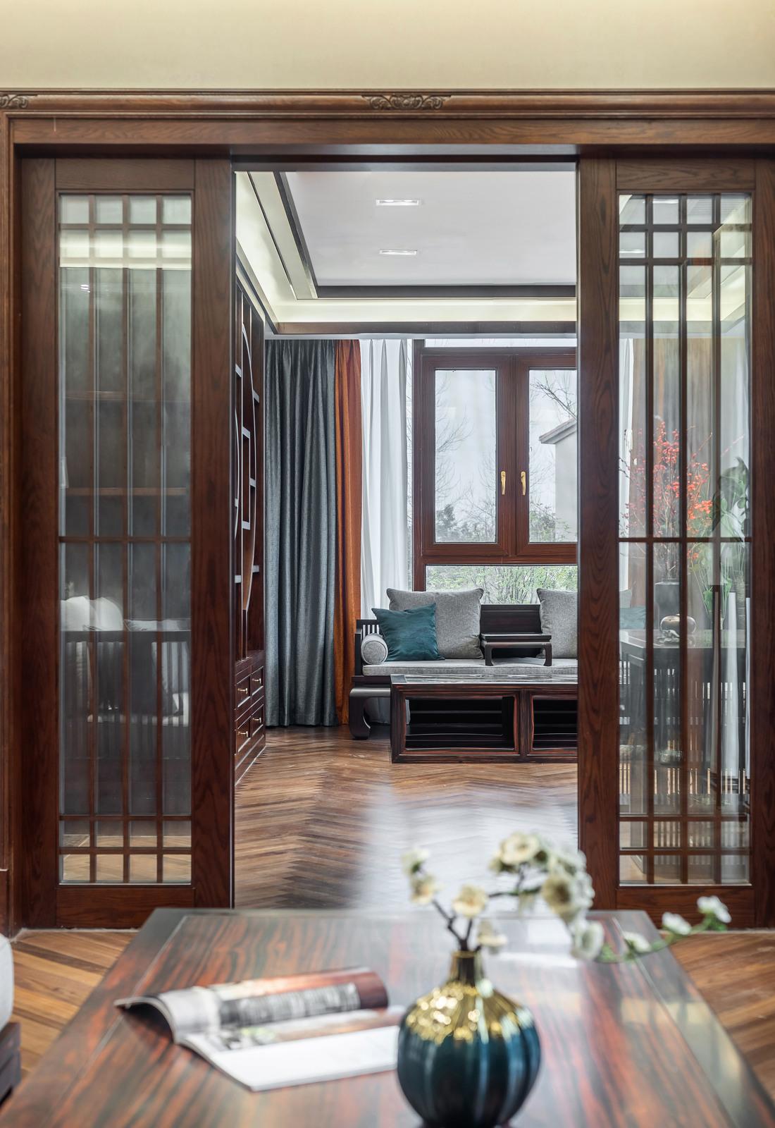 雅致东方,现代与传统共融的别墅设计-25