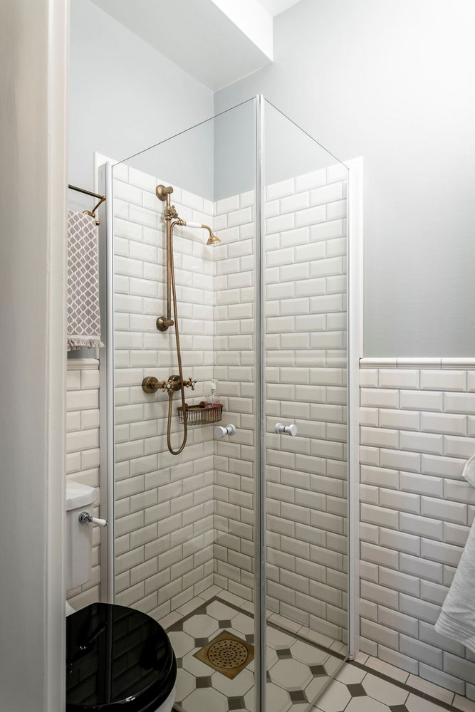 瑞典哥德堡公寓的花卉墙纸餐厅设计-32