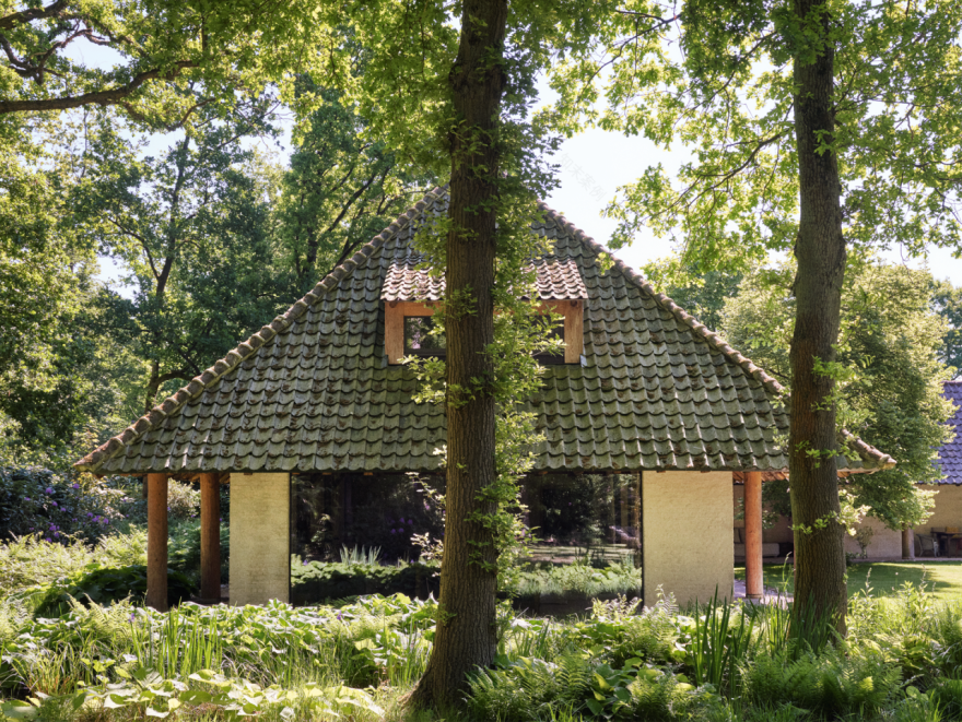 比利时乡村住宅改造项目丨比利时设计师Axel Vervoordt,日本建筑师三木达郎-4